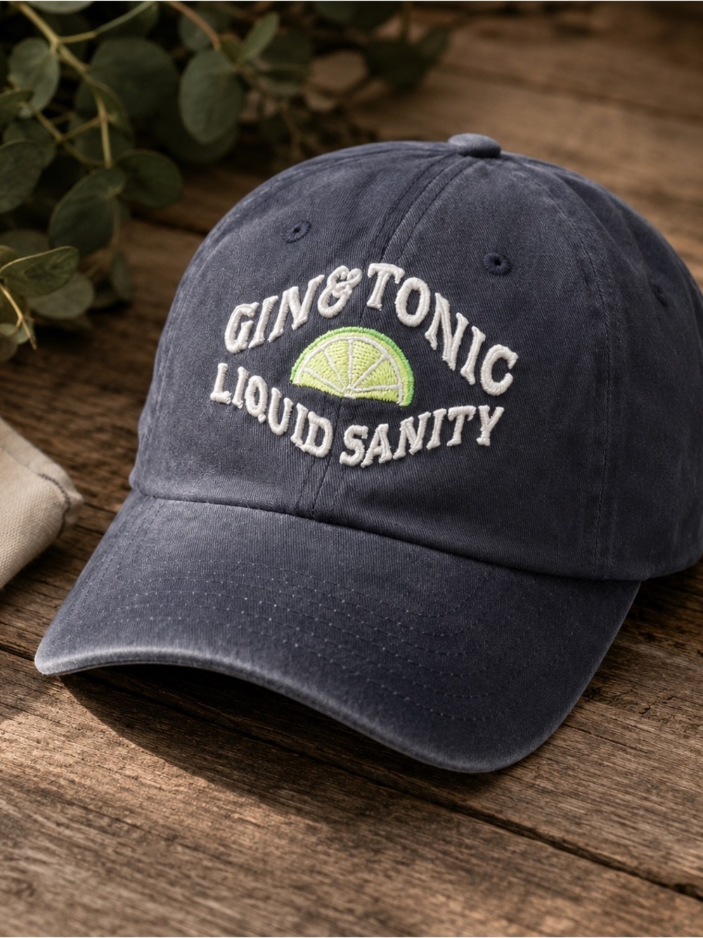 NWT American Needle Gin & Tonic Liquid Sanity Baseball Cap Hat One Size